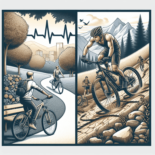 Sepeda Santai vs. Sepeda Gunung: Mana yang Lebih Baik untuk Kesehatan?